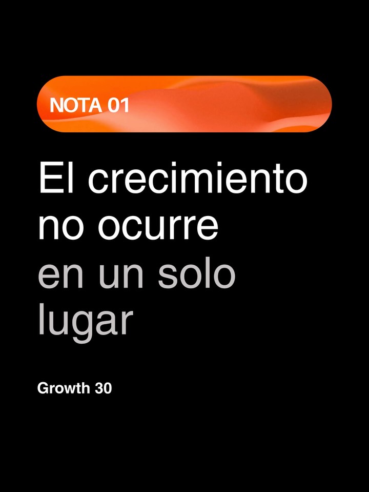 Carrusel de Instagram de Growth 30