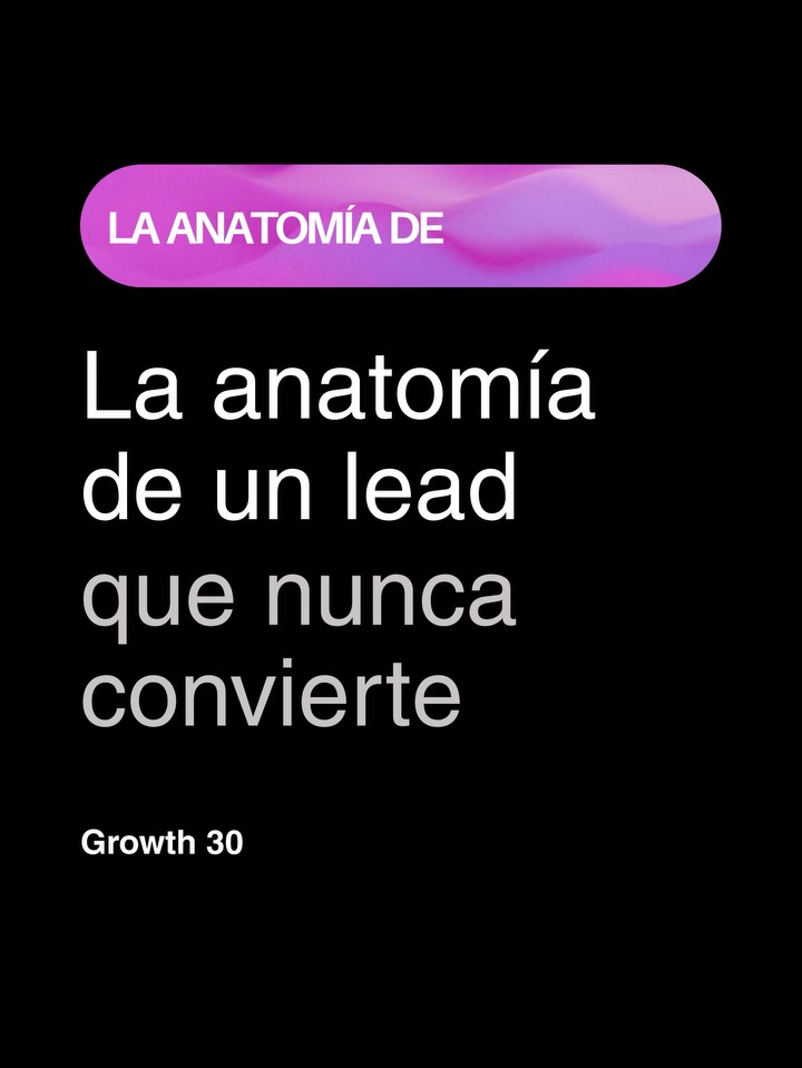 Carrusel de Instagram de Growth 30